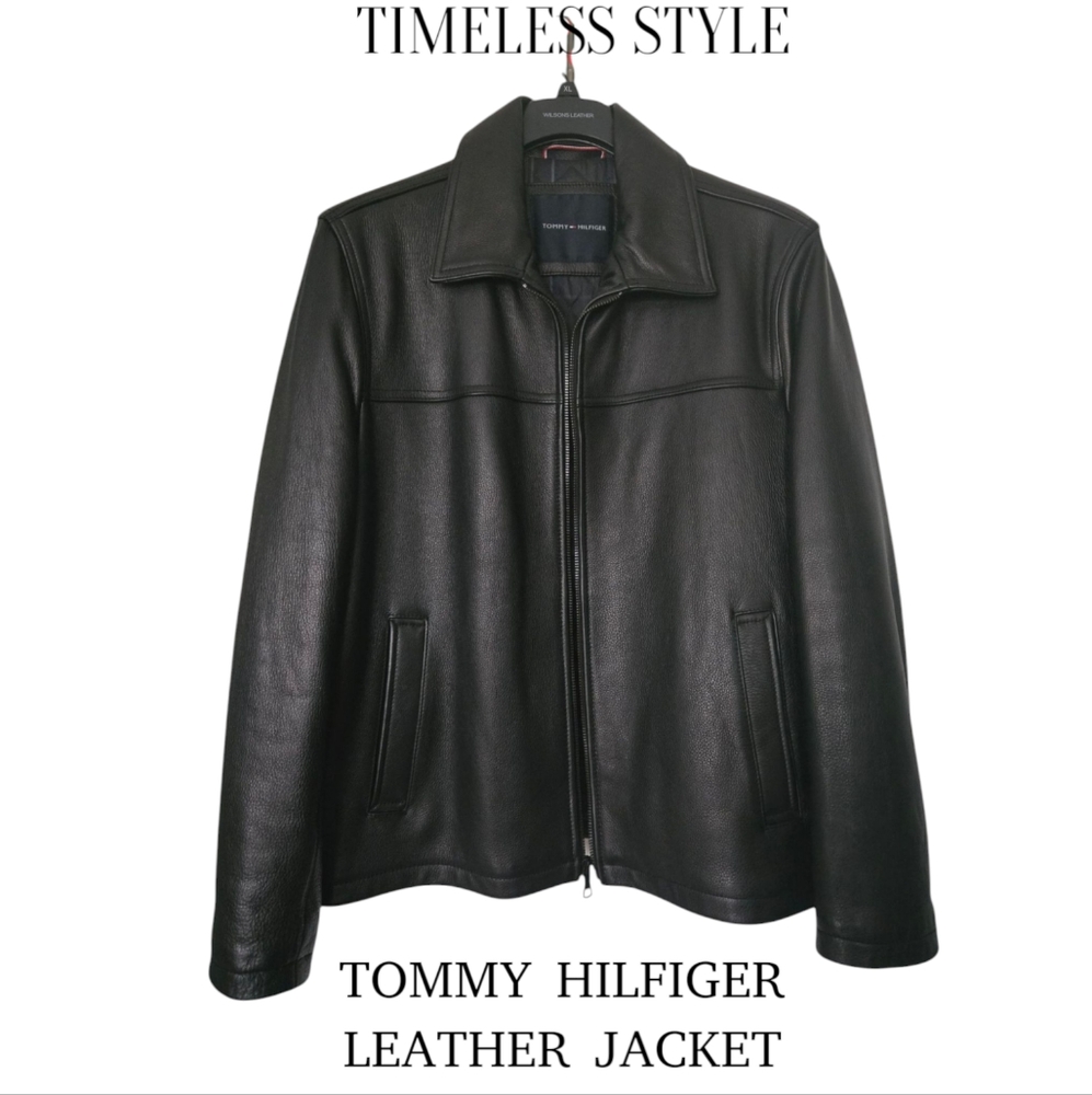 Men's Black Leather Jacket